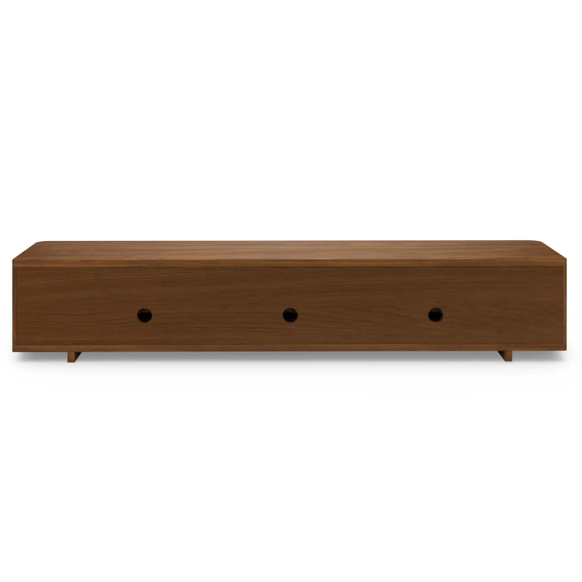 Judith 79" Low Media Unit - Walnut