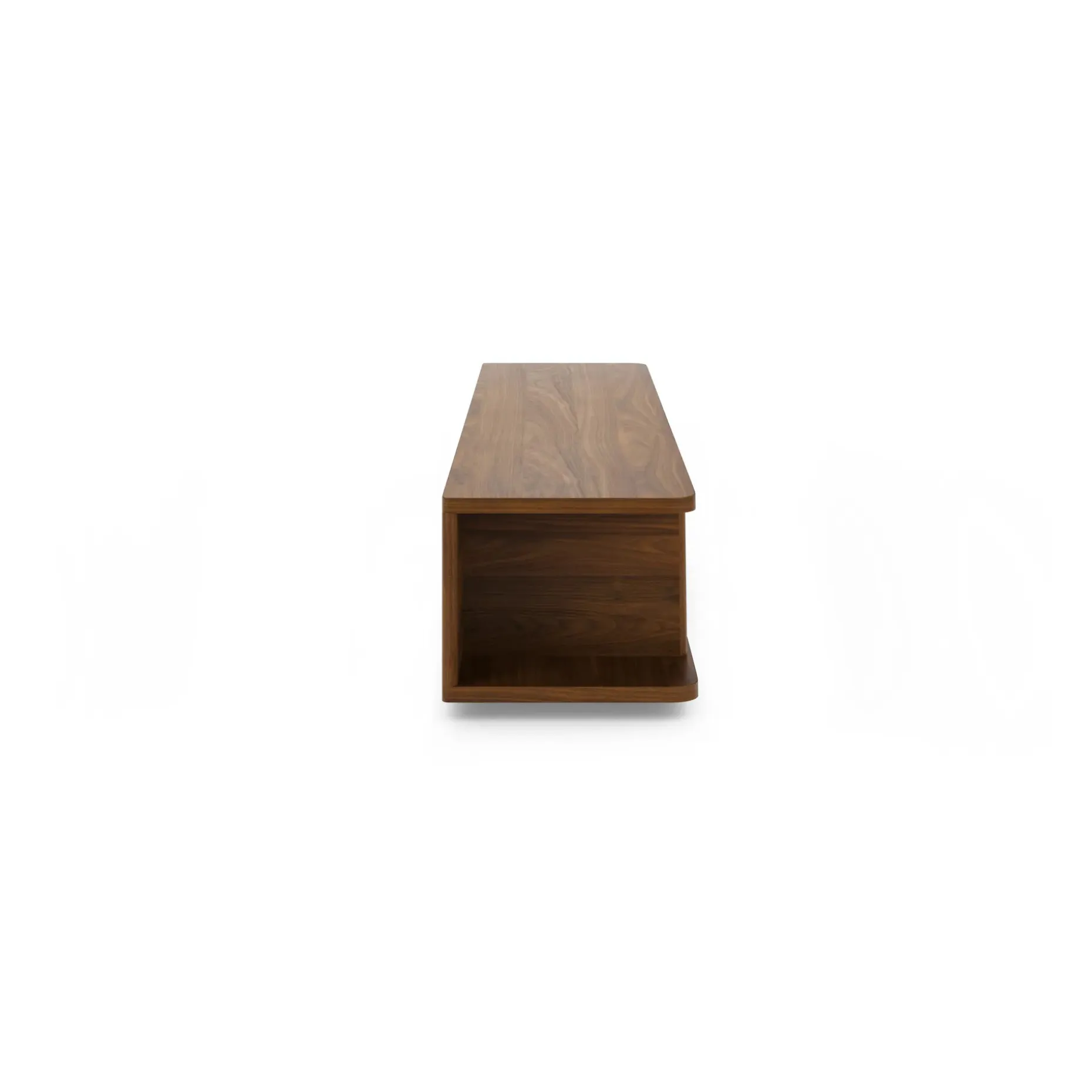 Judith 79" Low Media Unit - Walnut