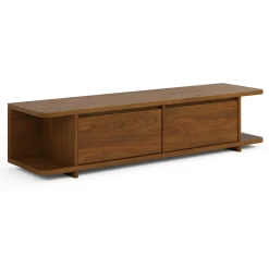 Judith 63" Low Media Unit - Walnut