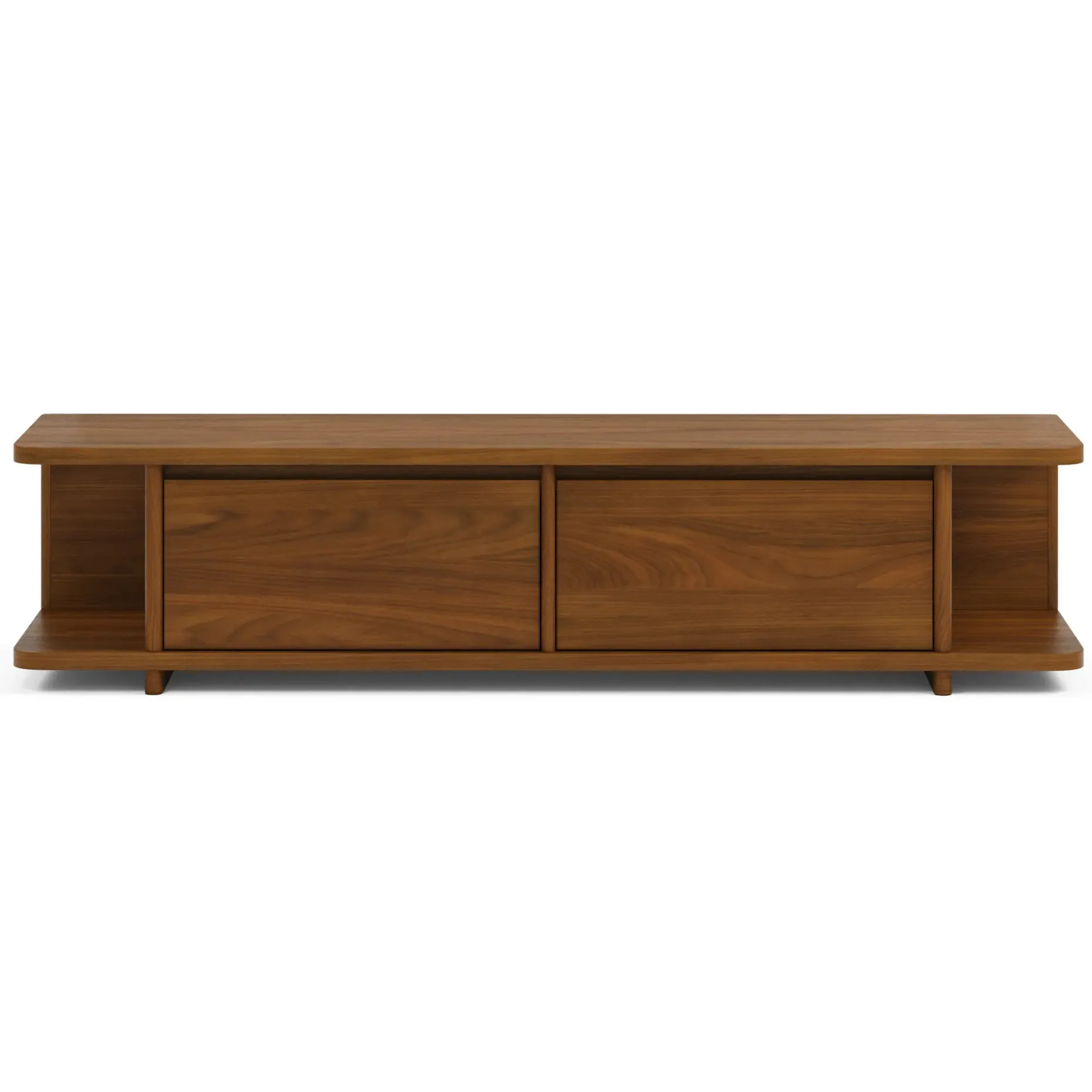 Judith 63" Low Media Unit - Walnut