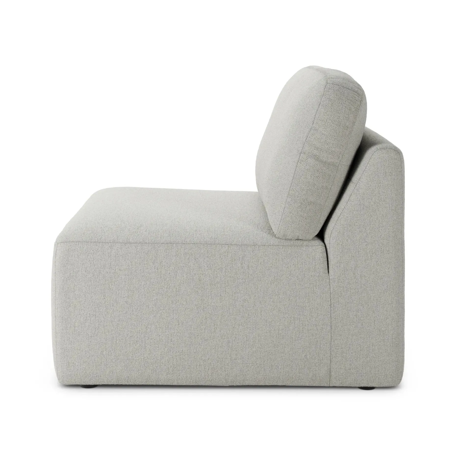 Juni 34" Armless Chair Module - Clover Ivory