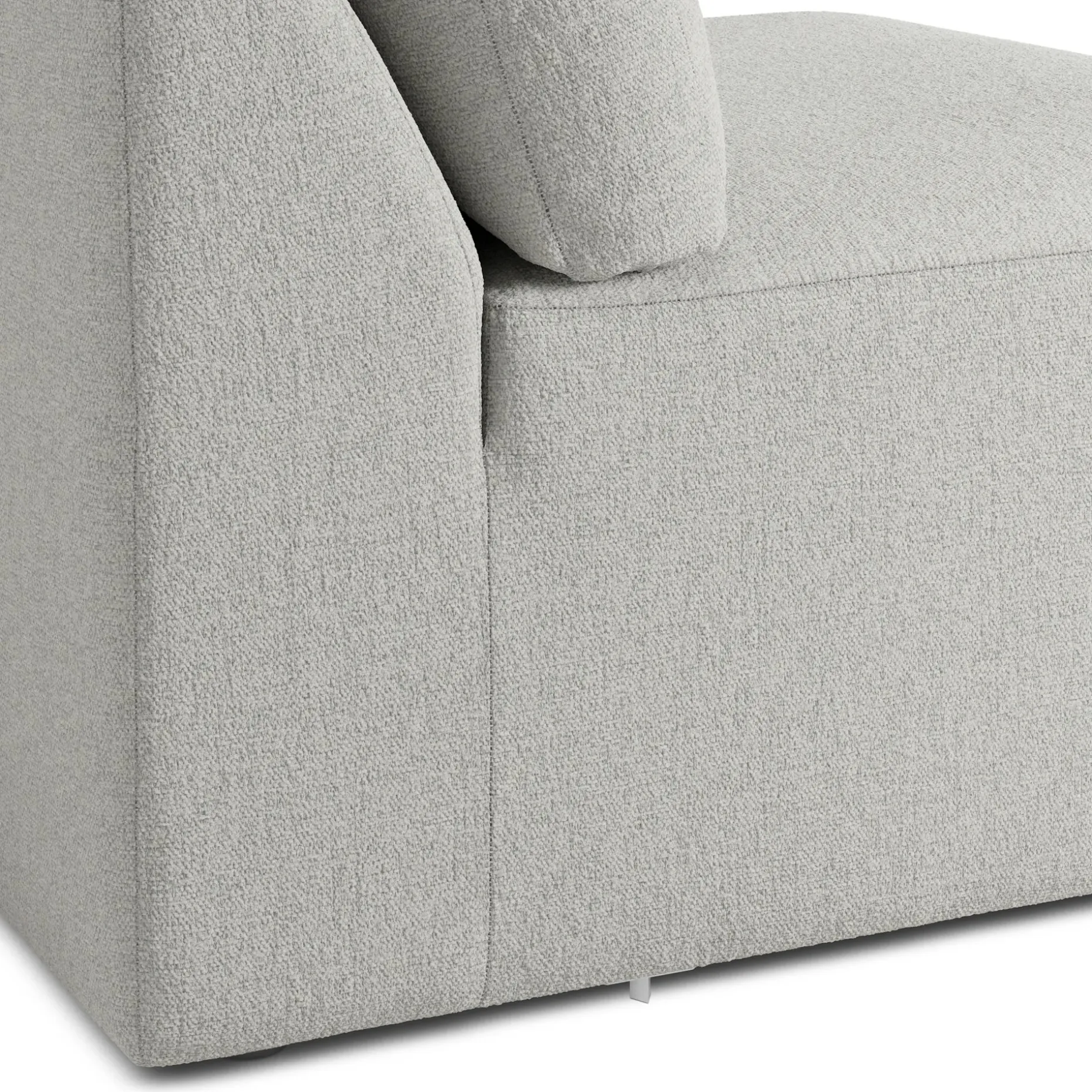 Juni 34" Armless Chair Module - Clover Ivory