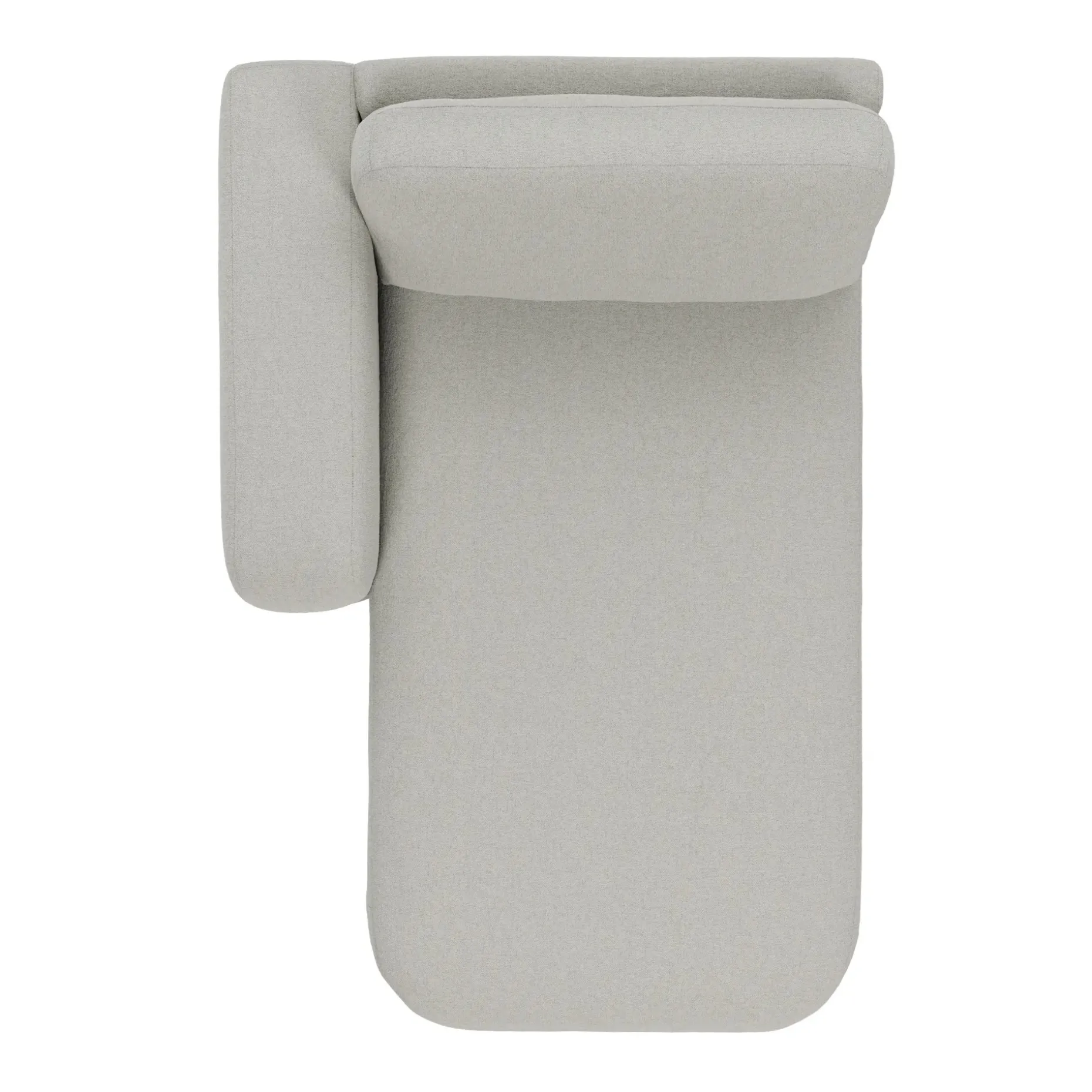 Juni 43.25" Left Chaise Module - Clover Ivory