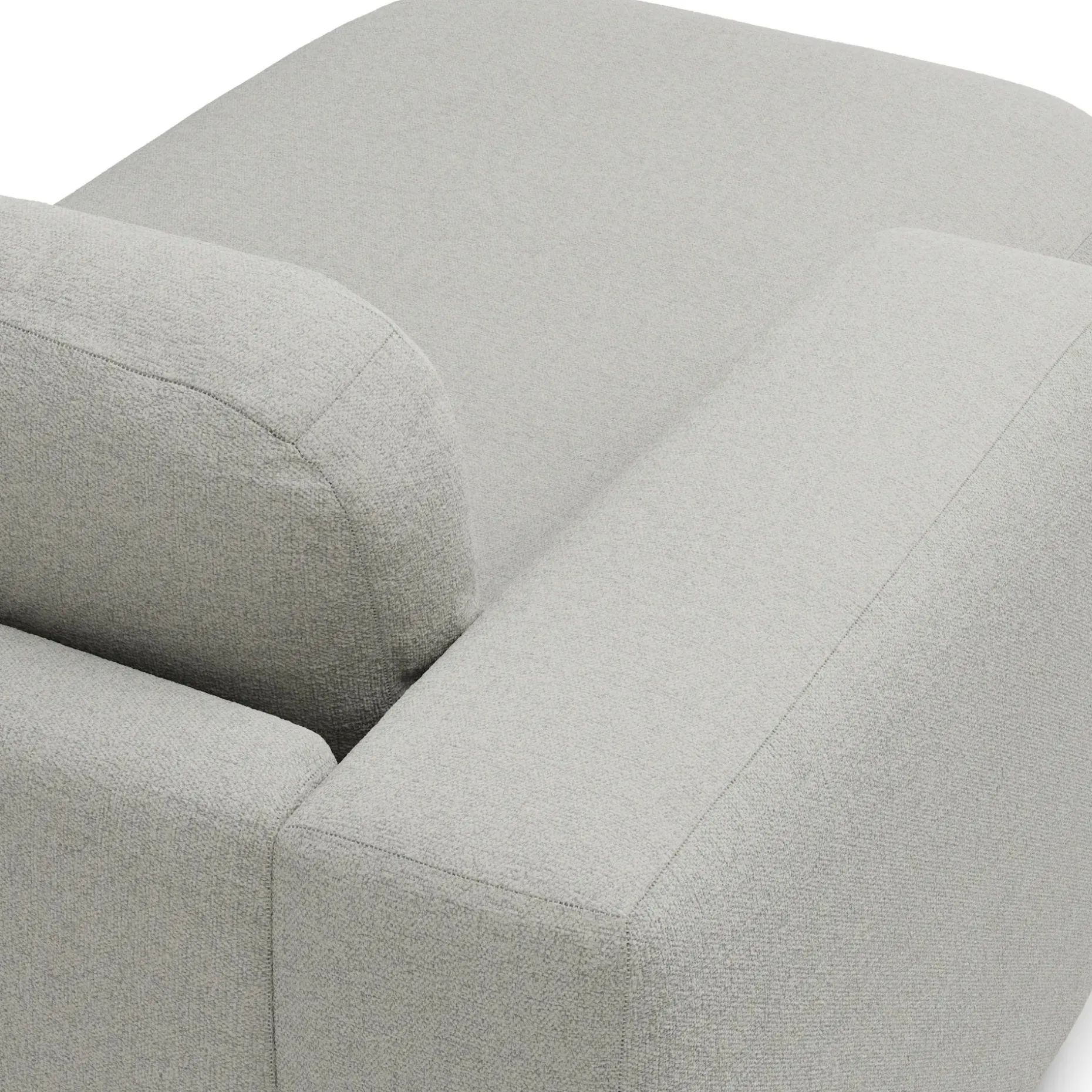Juni 43.25" Left Chaise Module - Clover Ivory