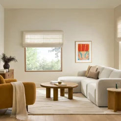 Juni 120.5" Left Sectional - Clover Ivory