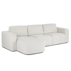 Juni 120.5" Left Sectional - Clover Ivory