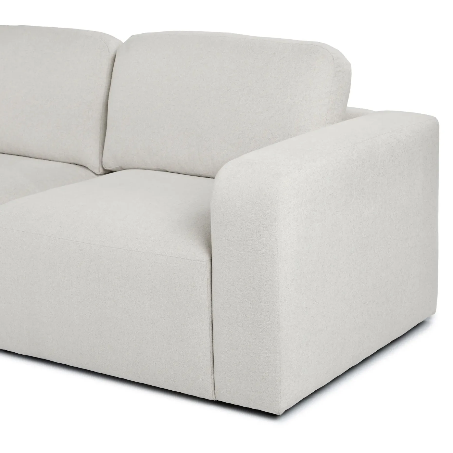 Juni 120.5" Left Sectional - Clover Ivory
