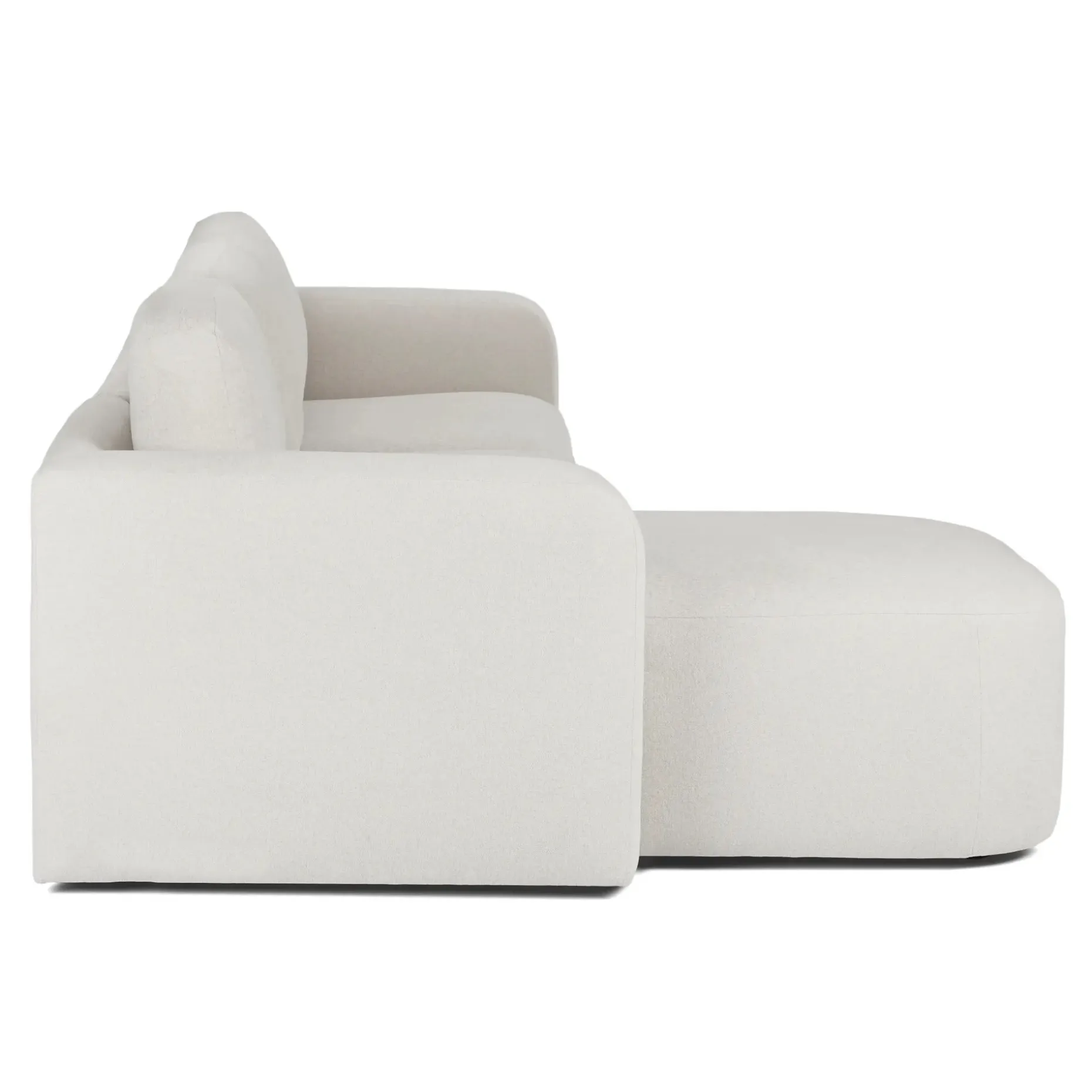 Juni 120.5" Left Sectional - Clover Ivory