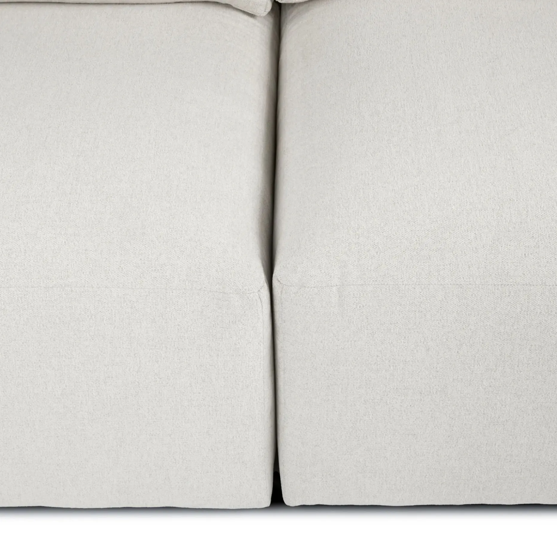 Juni 120.5" Left Sectional - Clover Ivory