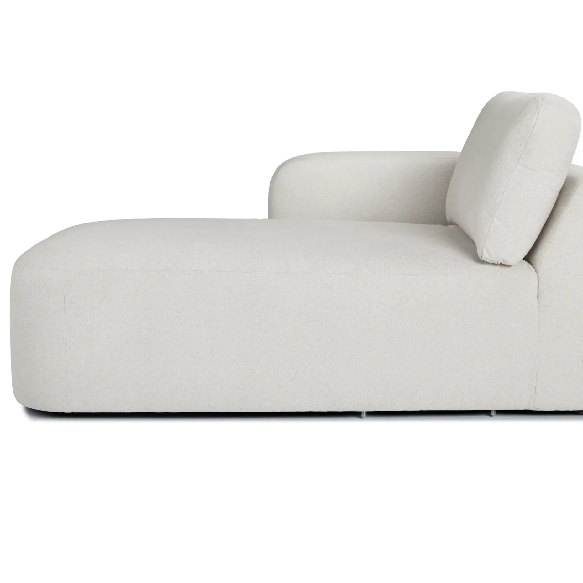Juni 120.5" Left Sectional - Clover Ivory