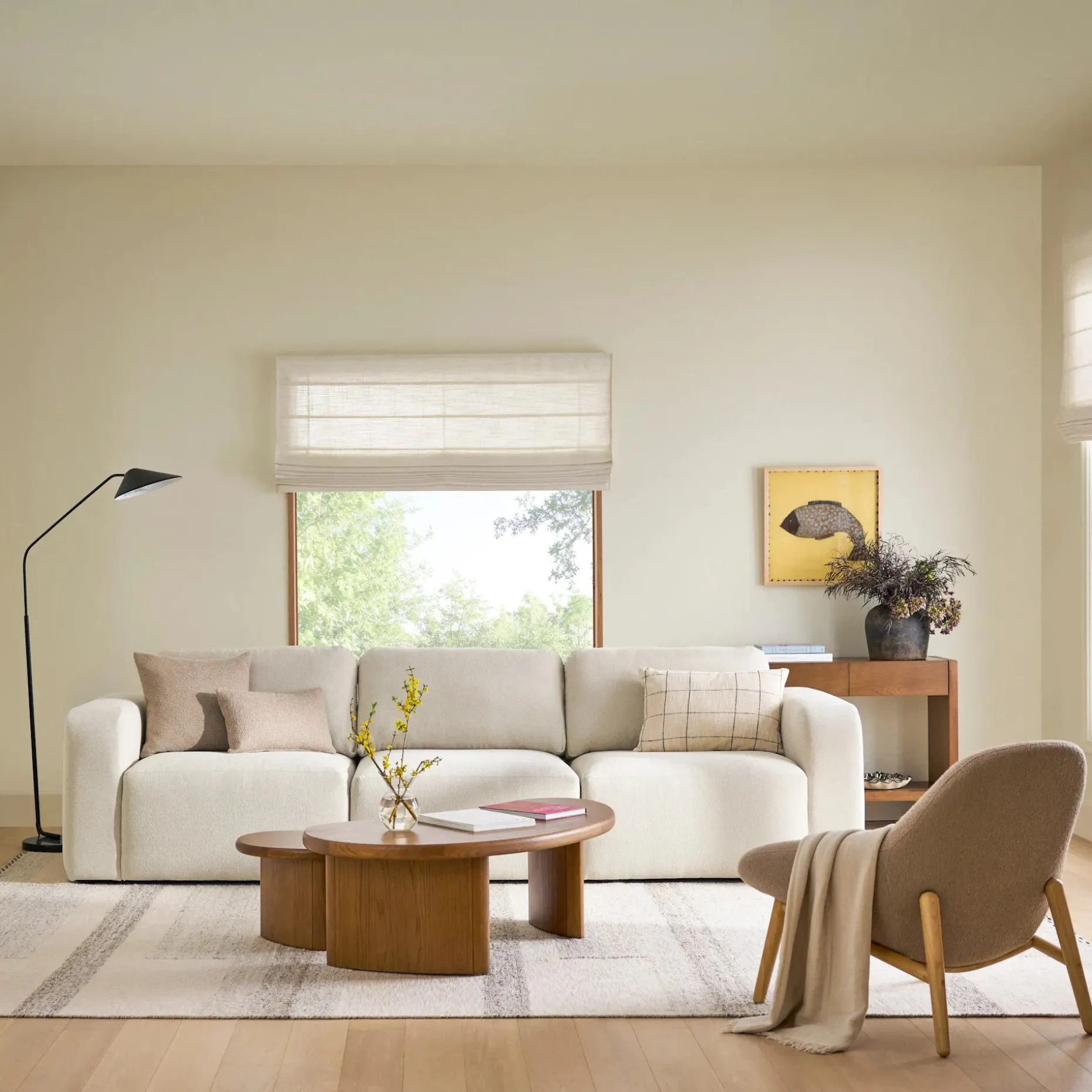 Juni 120.5" Modular Sofa - Clover Ivory