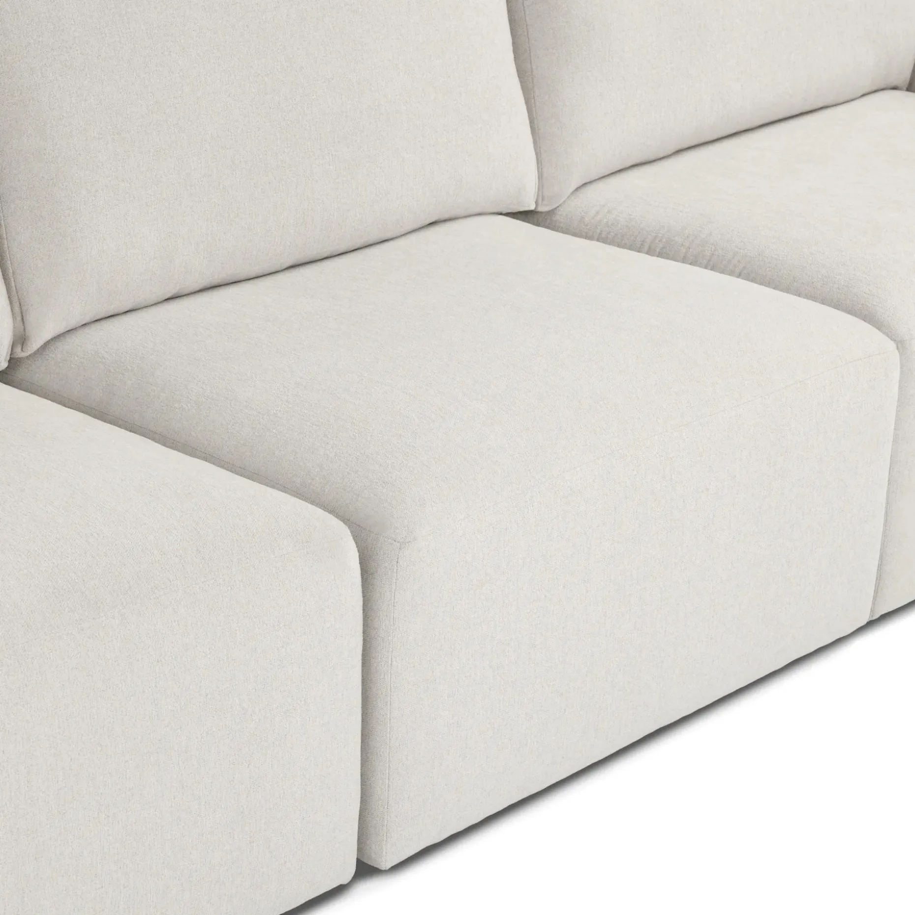 Juni 120.5" Modular Sofa - Clover Ivory