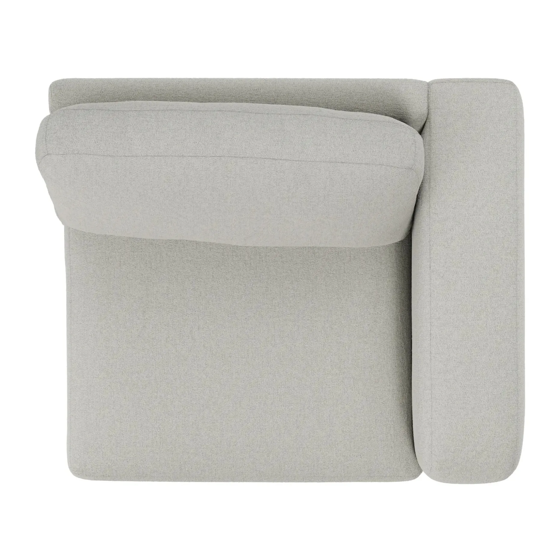Juni 43.25" Right Arm Module - Clover Ivory