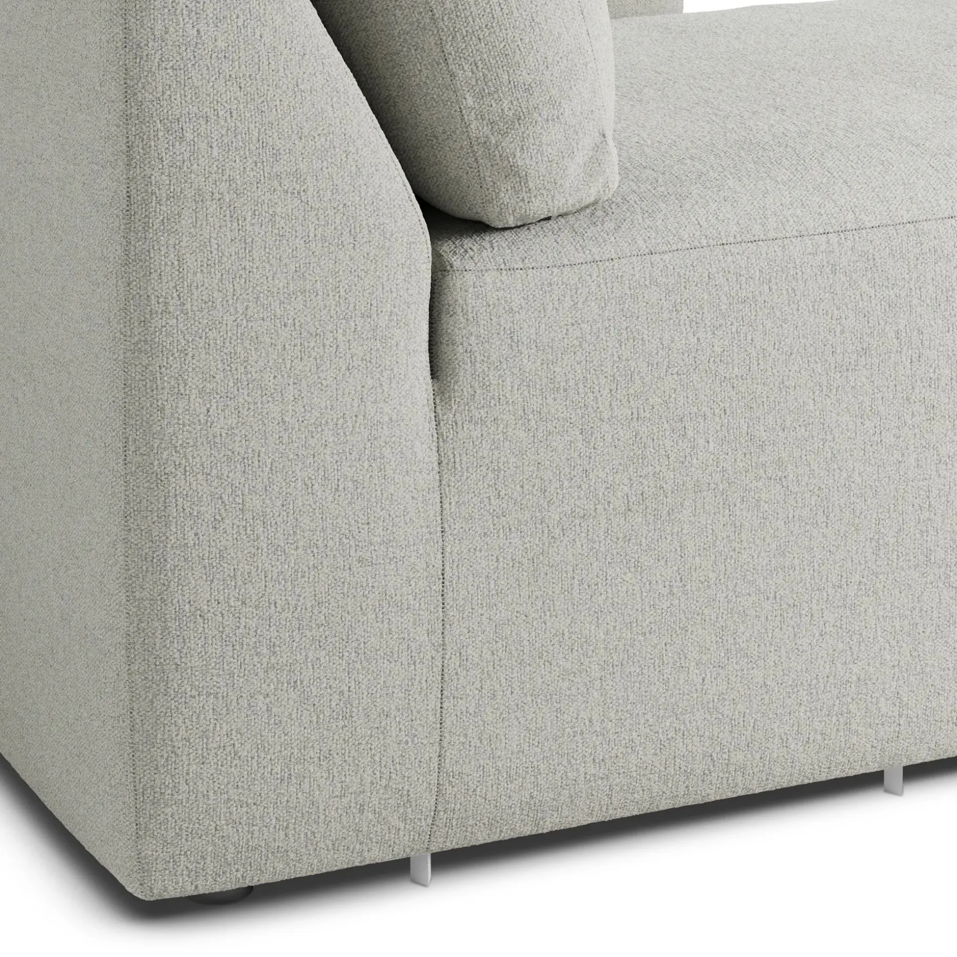 Juni 43.25" Right Chaise Module - Clover Ivory