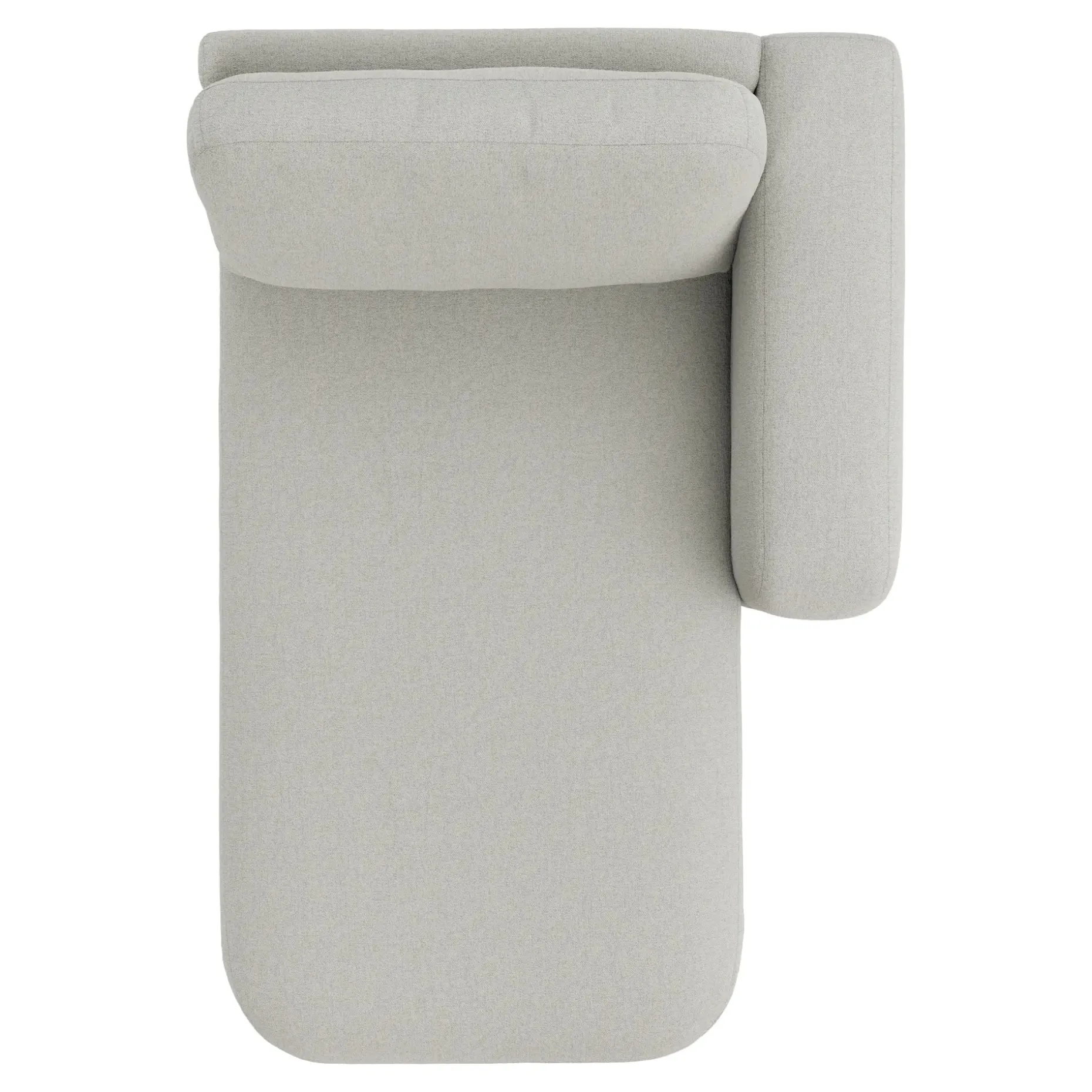 Juni 43.25" Right Chaise Module - Clover Ivory