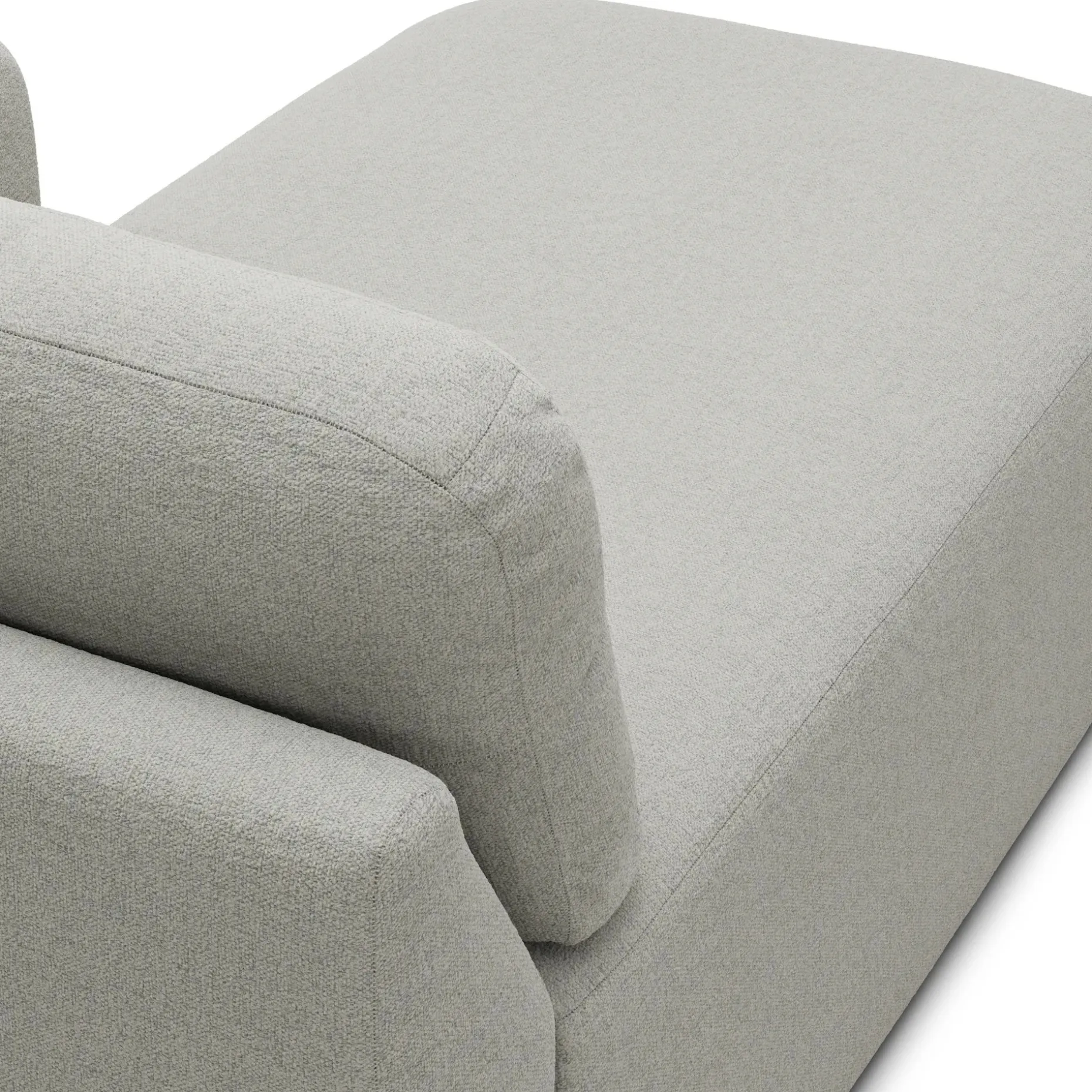 Juni 43.25" Right Chaise Module - Clover Ivory