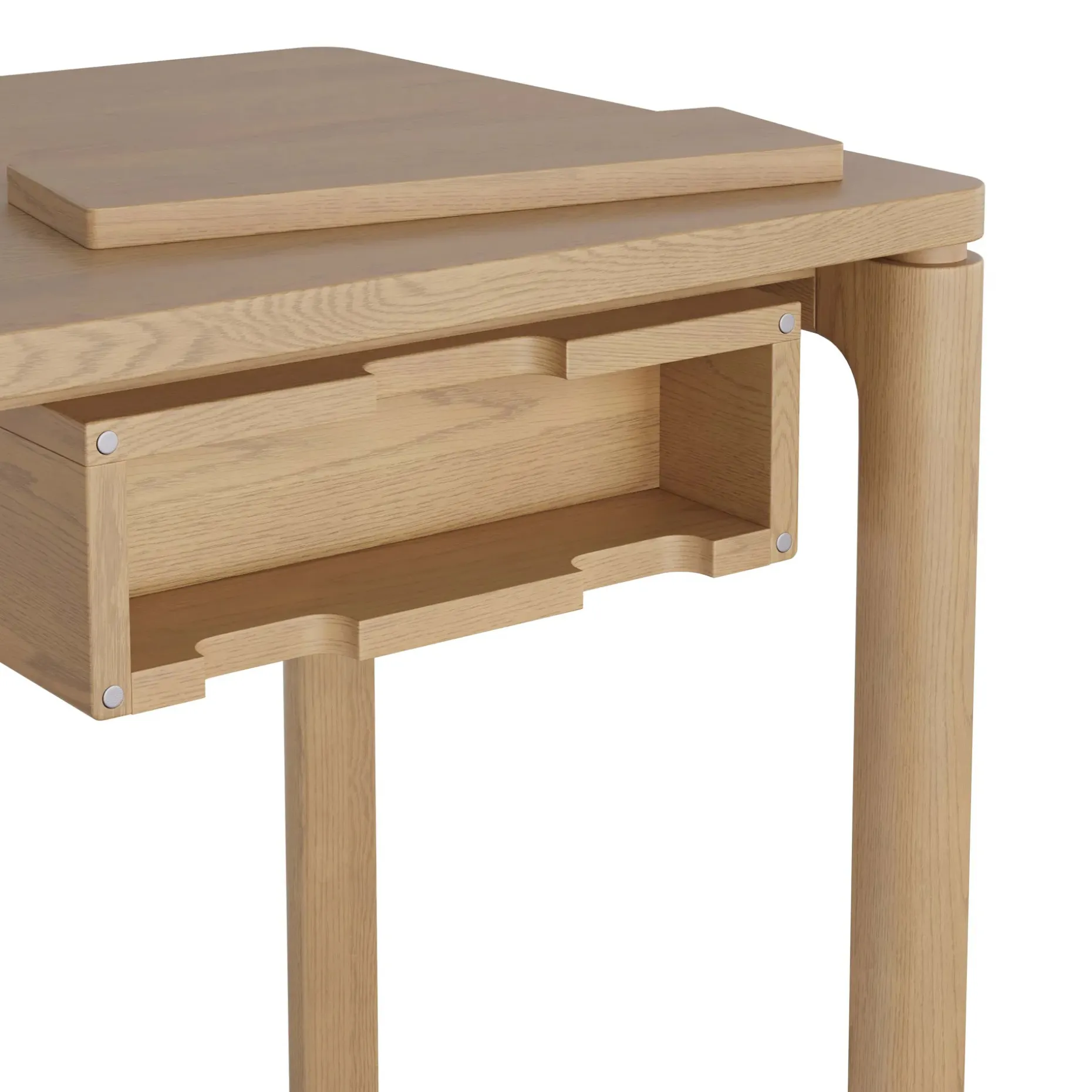Kacey 51" Desk - White Oak