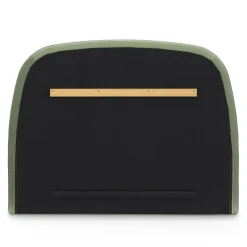Kaleo Full Velvet Headboard - Plush Pacific Sage