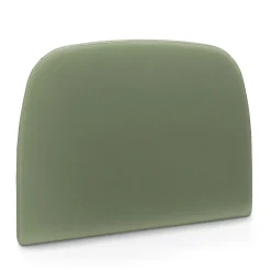 Kaleo Full Velvet Headboard - Plush Pacific Sage