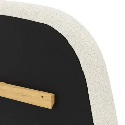 Kaleo King Headboard - Ivory Wool Bouclé