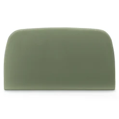 Kaleo King Velvet Headboard - Plush Pacific Sage