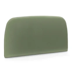 Kaleo King Velvet Headboard - Plush Pacific Sage