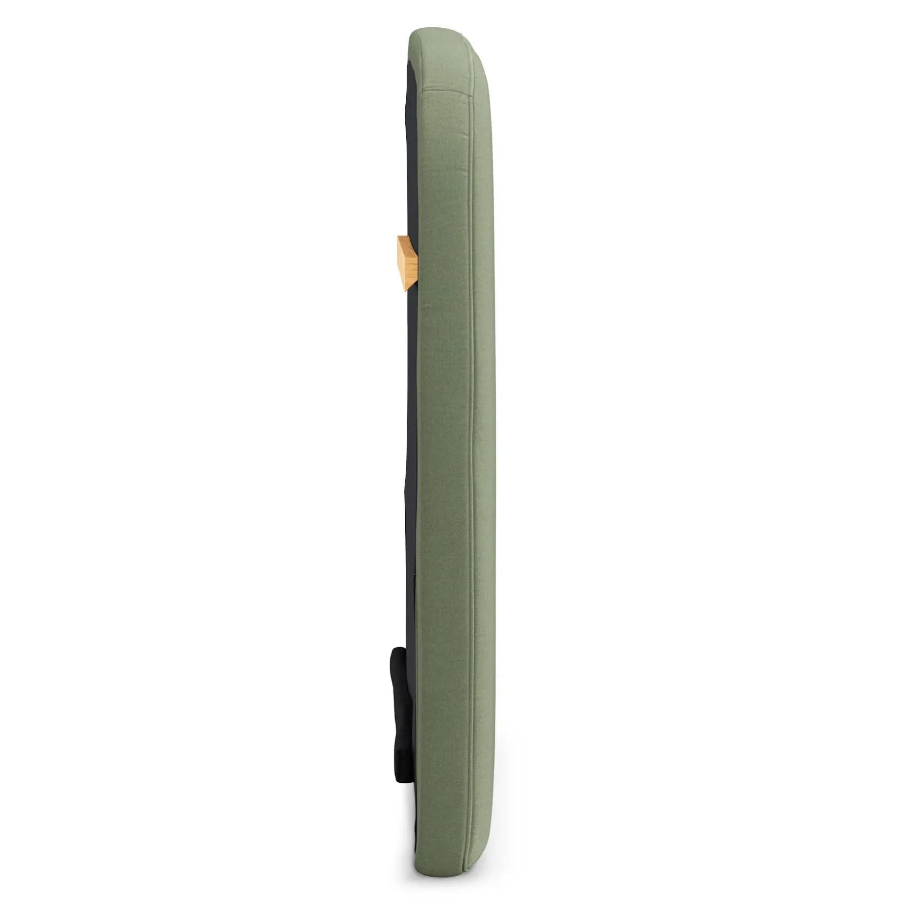 Kaleo King Velvet Headboard - Plush Pacific Sage