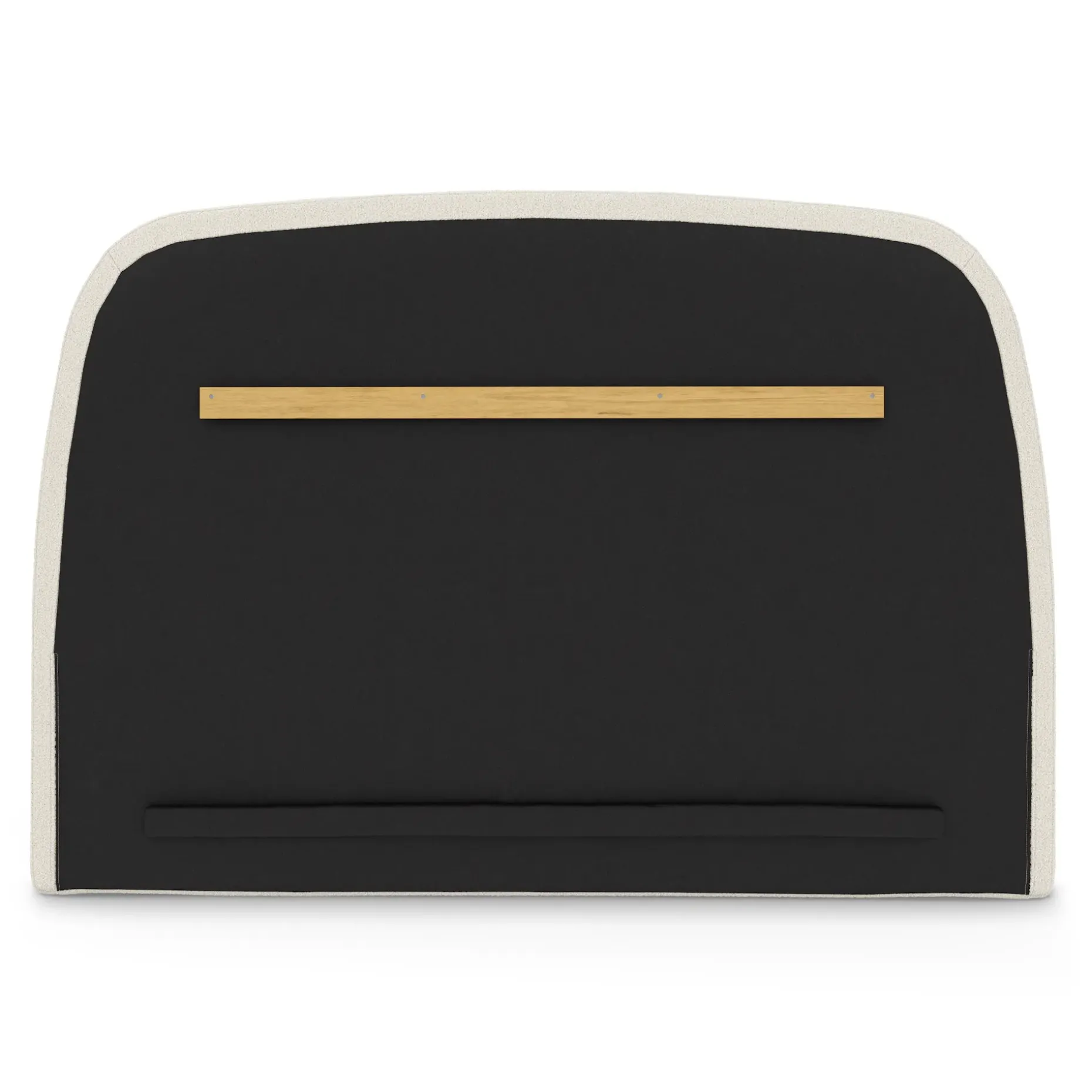 Kaleo Queen Headboard - Ivory Wool Bouclé