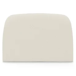 Kaleo Queen Headboard - Ivory Wool Bouclé