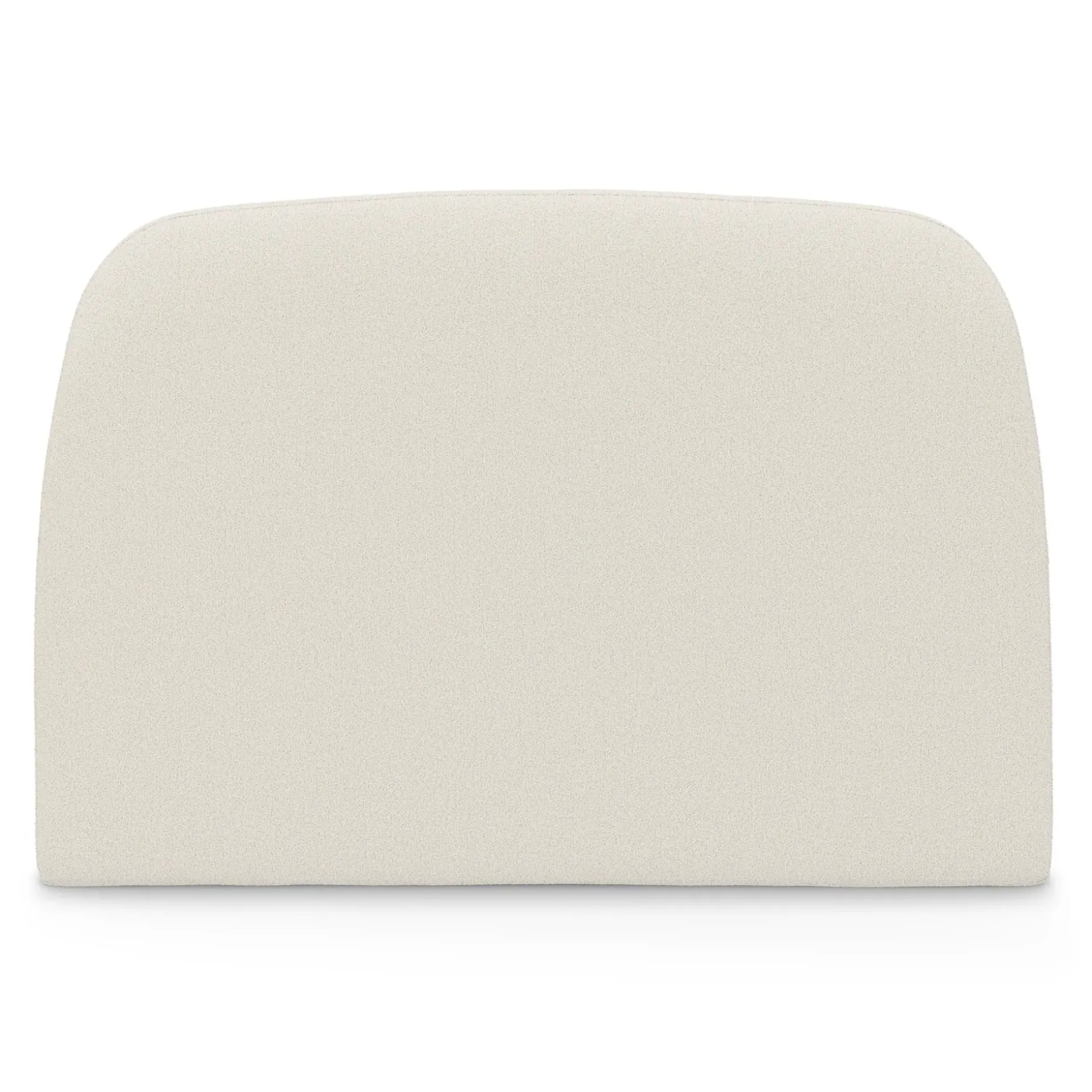Kaleo Queen Headboard - Ivory Wool Bouclé