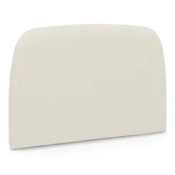 Kaleo Queen Headboard - Ivory Wool Bouclé