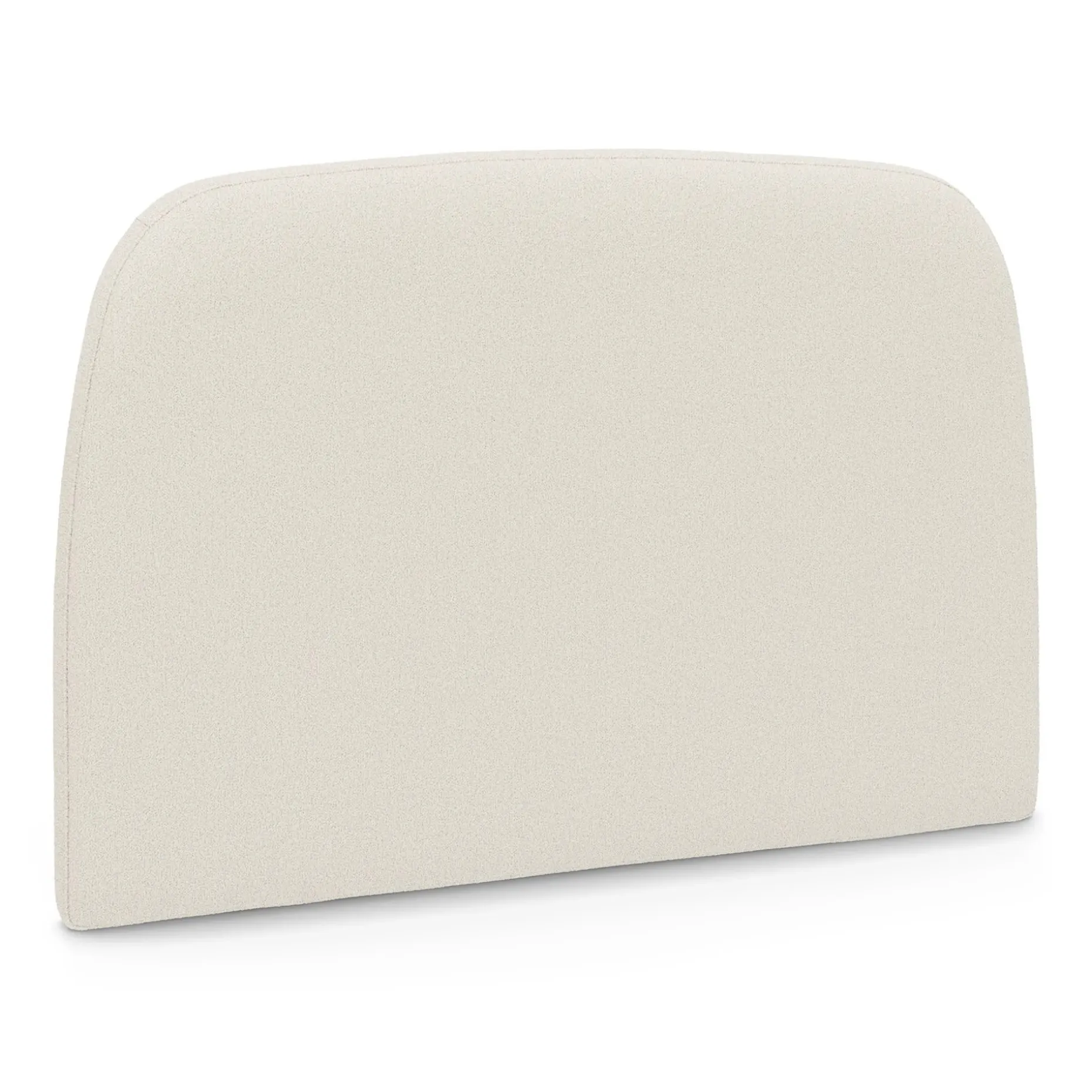 Kaleo Queen Headboard - Ivory Wool Bouclé
