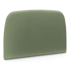 Kaleo Queen Velvet Headboard - Plush Pacific Sage