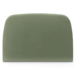Kaleo Queen Velvet Headboard - Plush Pacific Sage