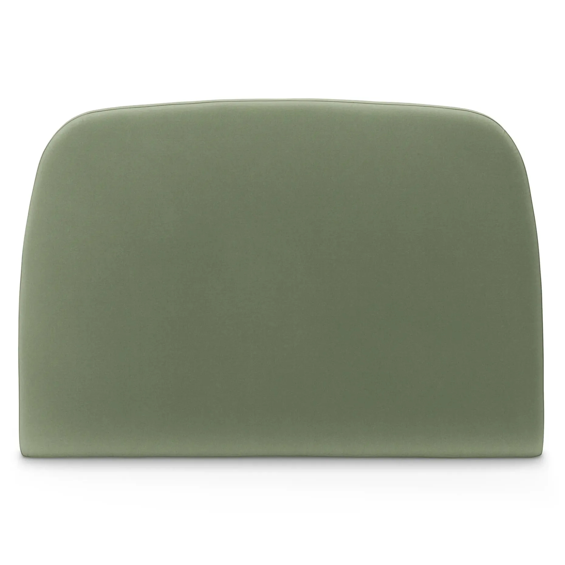 Kaleo Queen Velvet Headboard - Plush Pacific Sage