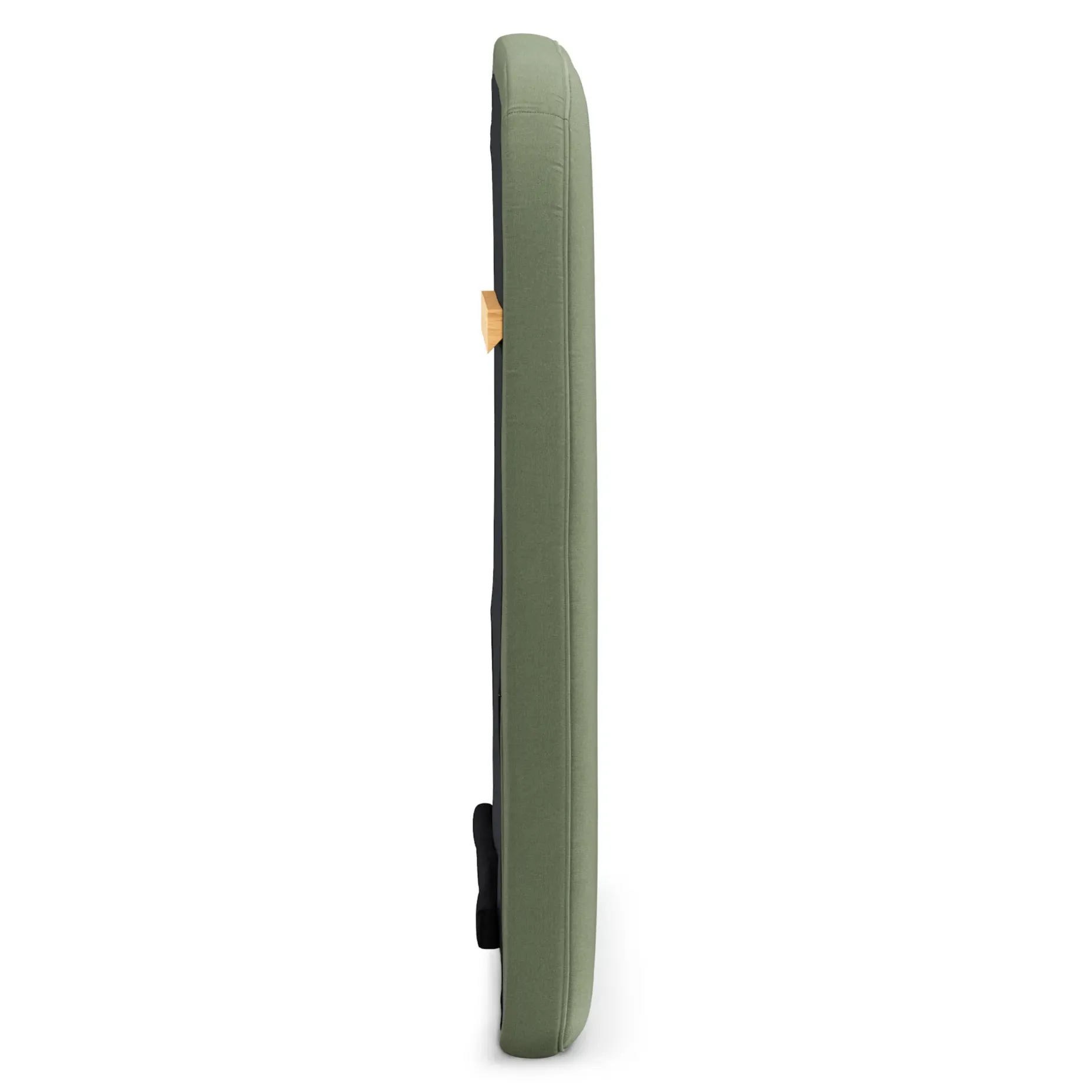 Kaleo Queen Velvet Headboard - Plush Pacific Sage