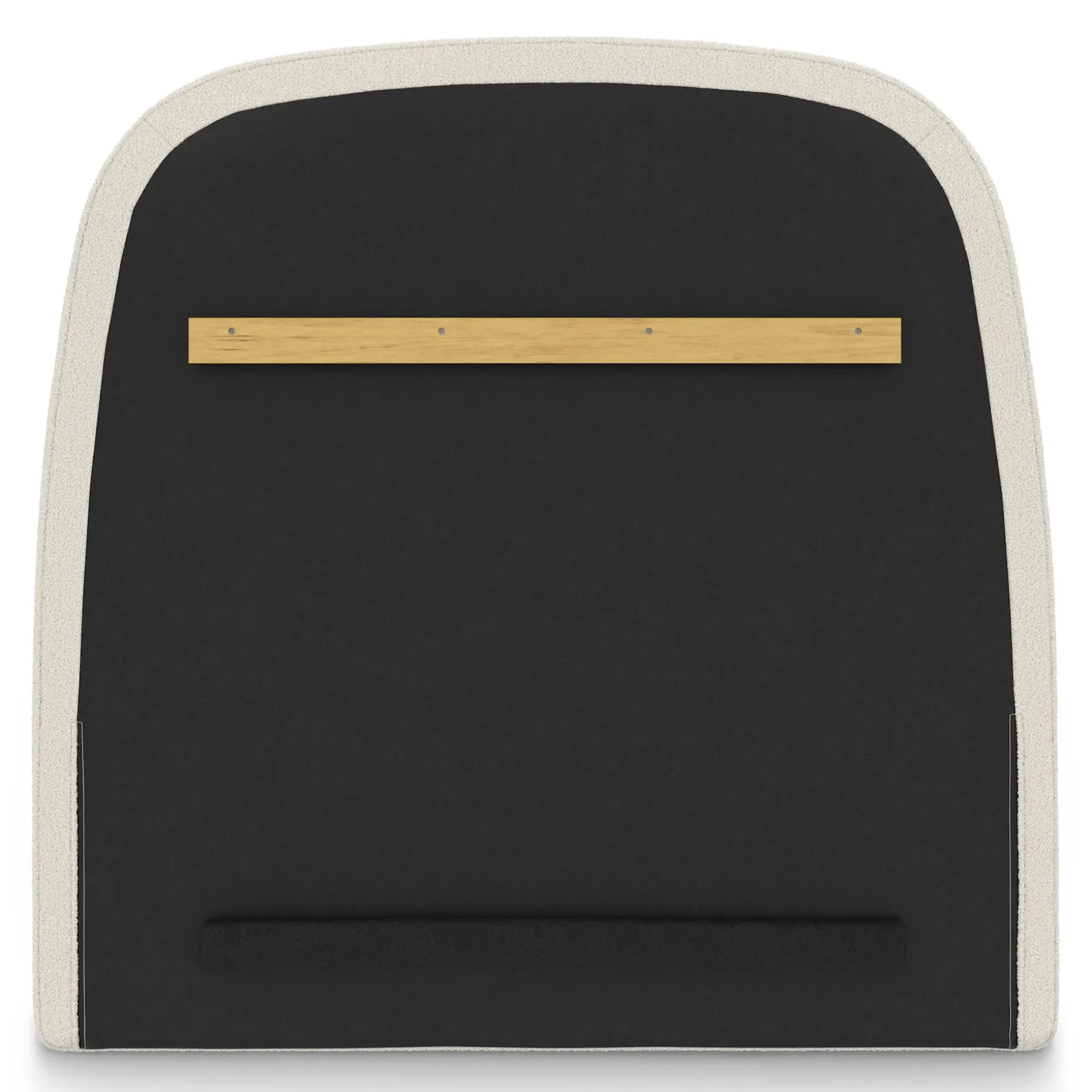 Kaleo Twin Headboard - Ivory Wool Bouclé