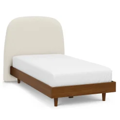 Kaleo Twin Headboard - Ivory Wool Bouclé