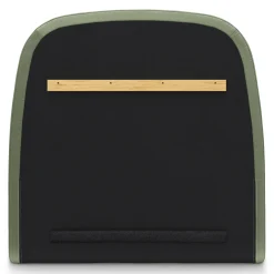 Kaleo Twin Velvet Headboard - Plush Pacific Sage