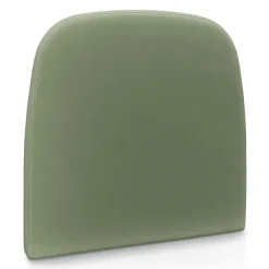 Kaleo Twin Velvet Headboard - Plush Pacific Sage