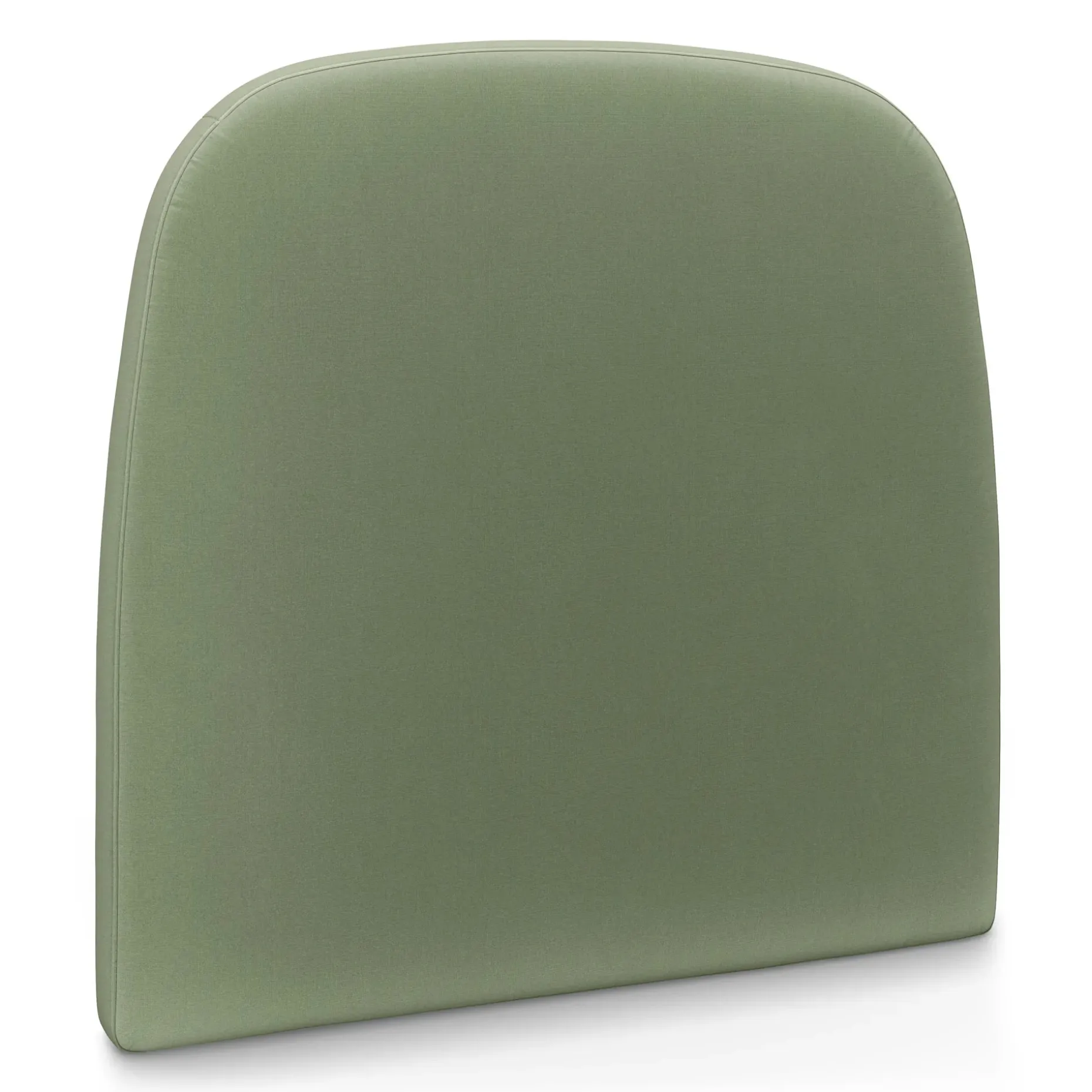 Kaleo Twin Velvet Headboard - Plush Pacific Sage