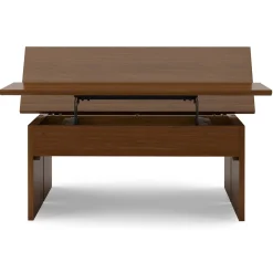 Karl 46" Lift-Top Storage Coffee Table - Walnut