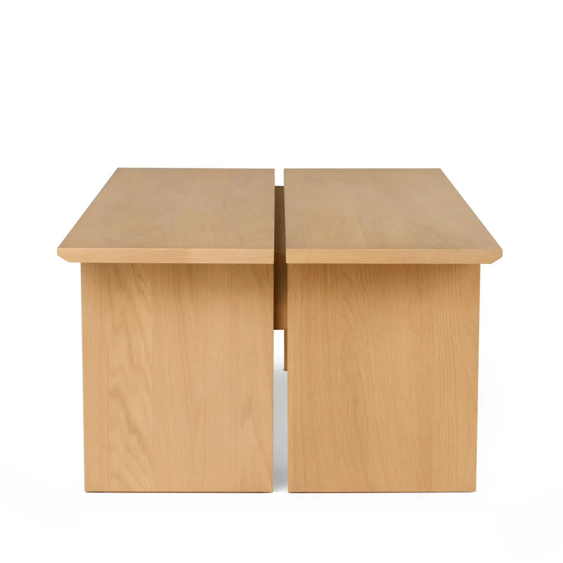 Karl 46" Lift-Top Storage Coffee Table - White Oak