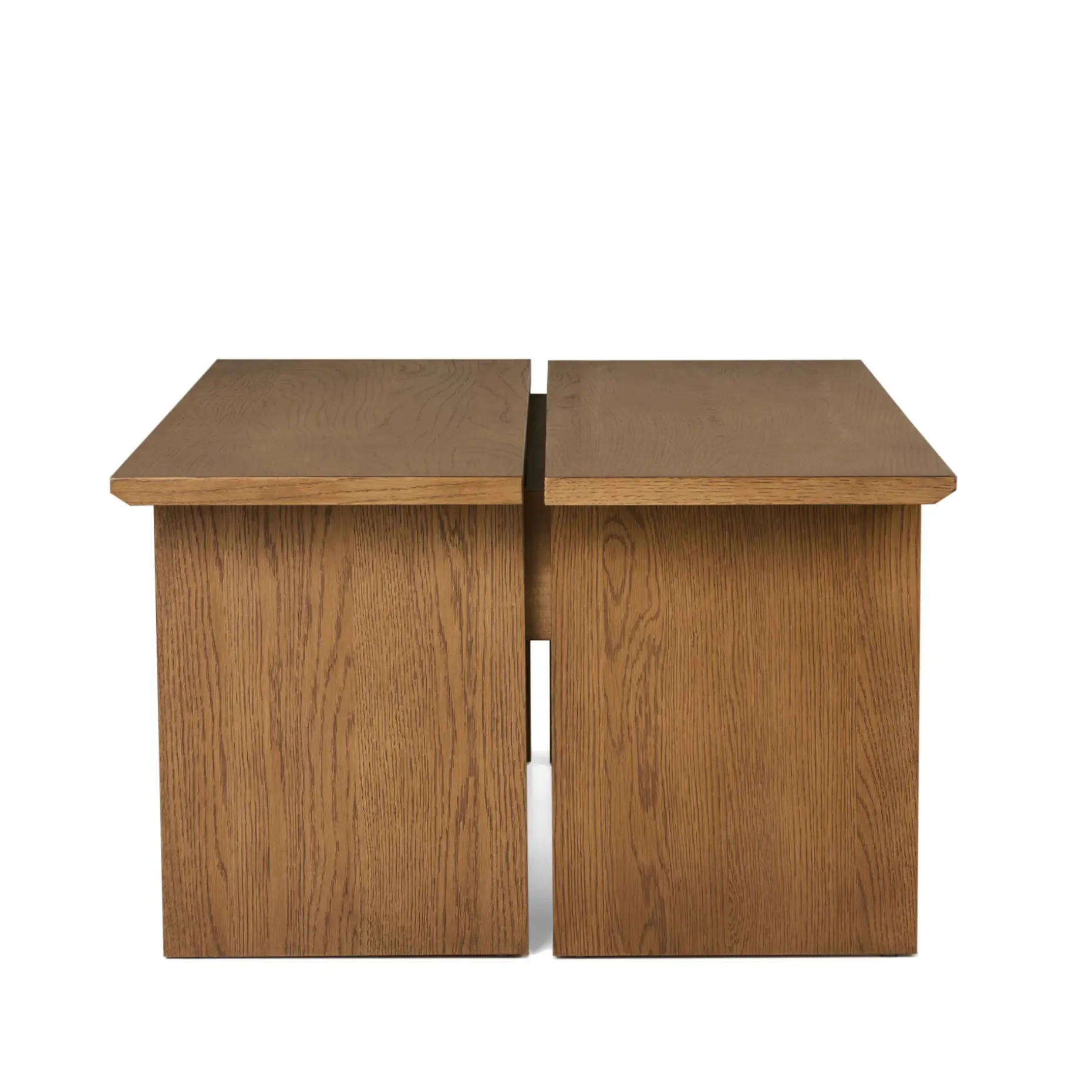 Karl 46" Lift-Top Storage Coffee Table - Smoked Oak
