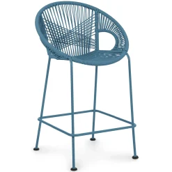Kasiko Outdoor Counter Stool - Storm Blue