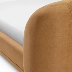 Kayra King Upholstered Bed - Felted Ginger