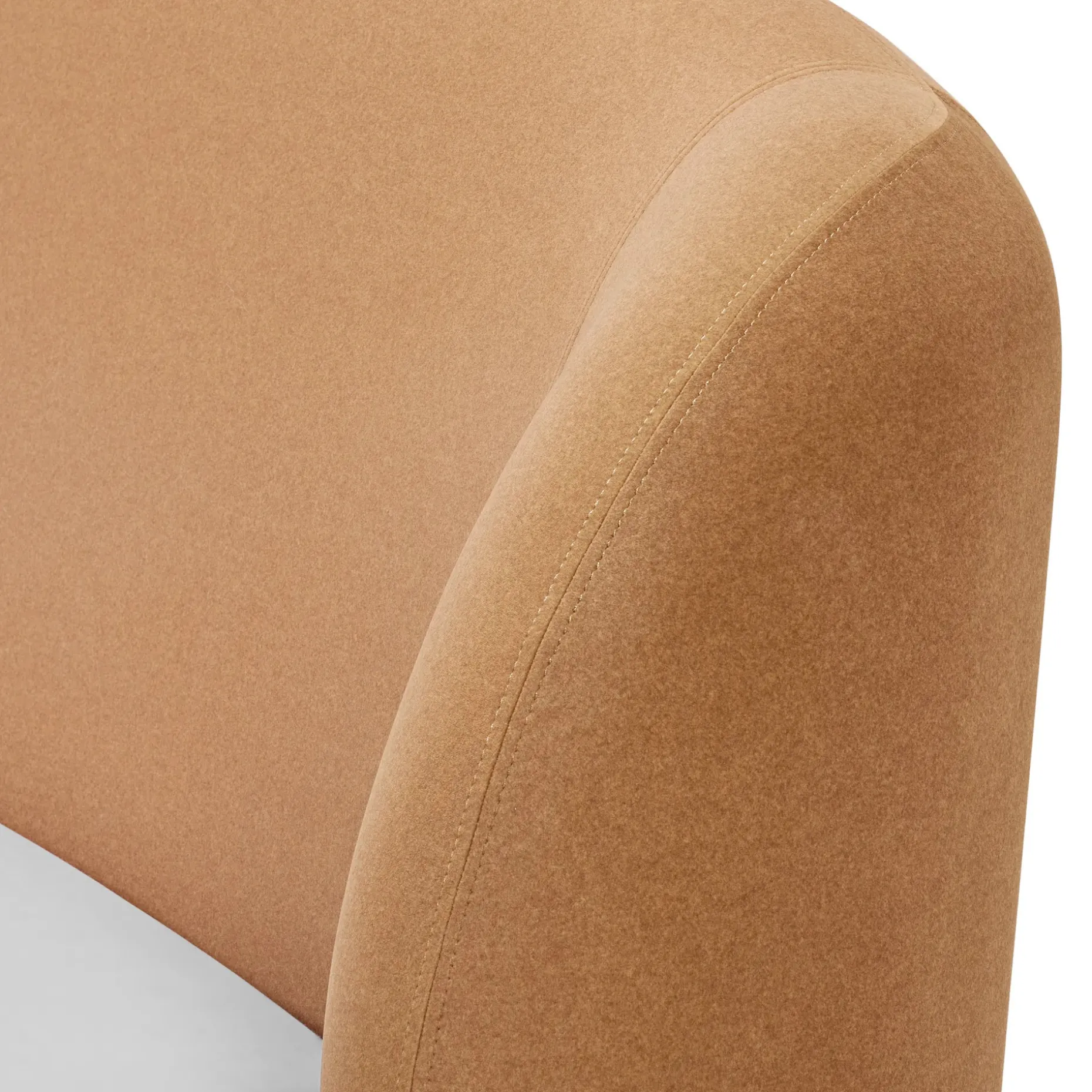 Kayra King Upholstered Bed - Felted Ginger