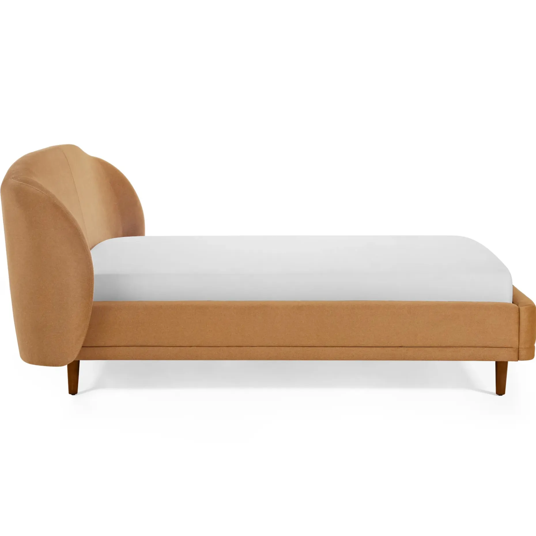 Kayra King Upholstered Bed - Felted Ginger