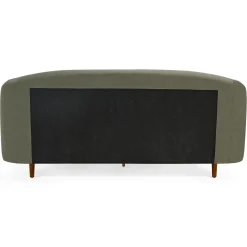 Kayra King Upholstered Bed - Felted Green