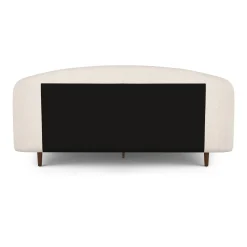 Kayra King Upholstered Bed - Ivory Bouclé